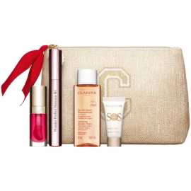 Clarins Face Make-Up Set vianočná darčeková sada pre všetky typy pleti.