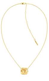 Calvin Klein Minimalistický pozlátený náhrdelník pre ženy Elemental 35000639.