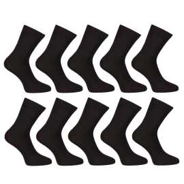 10PACK ponožky Nedeto členkové bambusové čierne (10PBK01) S.
Doprajte si maximálne pohodlie a príjemný pocit na každom kroku s členkovými ponožkami Nedeto vyrobenými z bambusového vlákna.
Kvalitný bambusový materiál na každý deň
Členkové ponožky Nedeto sú vyrobené z bambusového vlákna, ktoré je mimoriadne mäkké, priedušné a prirodzene antibakteriálne, takže sa budete cítiť sucho a sviežo po celý deň.
Bambusové ponožky Nedeto poskytujú maximálne pohodlie
Vďakačlenkovému strihu sú ponožky Nedeto univerzálnym doplnkom, ktorý sa hodí k pracovnému aj športovému oblečeniu.
Prečo potrebujete členkové ponožky Nedeto:

Vhodné na každodenné nosenie a šport: ideálne do práce, na relaxáciu alebo fyzické aktivity.


Pohodlný lem: Udržuje všetko na svojom mieste, ale netlačí.


Pohodlný materiál: Bambusové vlákna sú príjemné na dotyk, priedušné a majú antibakteriálne vlastnosti.


Skvelý pomer ceny a kvality: V balení dostanete niekoľko párov pohodlných ponožiek na každý deň.

Spodná bielizeň Nedeto poteší milovníkov štýlového minimalizmu
Spodná bielizeň Nedeto je jednou z našich privátnych značiek. Tieto ponožky sú vyrobené v Turecku.
Ako sa starať o bambusové ponožky
Aby vám ponožky dlho vydržali, je dôležité dodržiavať niekoľko základných pravidiel starostlivosti:

Pranie: Odporúčame prať pri teplote 30 °C, táto teplota dobre odstráni nečistoty a baktérie a nepoškodí bambusové vlákna.


Žehlenie: Bambusové ponožky nežehlite, radšej si dajte nohy hore a relaxujte.


Sušenie: Tieto ponožky nepatria ani do sušičky.

Tip: Staňte sa expertom na údržbu spodnej bielizne vďaka tipom v našom článku a doprajte svojim obľúbeným kúskom starostlivosť, akú si zaslúžia.