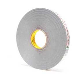 3M VHB 4936-P, 12 mm x 33 m, svetlosivá obojstranná silno lepiaca akrylová páska, hrúbka 0,64 mm.