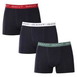 3PACK pánske boxerky Gant viacfarebné (902443004-318) XL, trenky.
Zvoľte pohodlie a nadčasový vzhľad s pánskymi boxerkami GANT v nadčasovej farebnej kombinácii.
Prémiový materiál pre každodenné pohodlie
Boxerky sú ušité z kvalitnej zmesi bavlny a elastanu.
Moderný dizajn do práce aj na rande
Jednoduchý dizajn dopĺňa vytkávaná guma v páse s logom GANT, ktorá je mäkká a nijako netlačí.
Prečo by ste mali boxerky GANT určite vyskúšať

Kvalitný materiál a pohodlný strih: Mäkká bavlna s elastanom zaisťuje pohodlie a skvelé prispôsobenie telu.
Štýlový dizajn: Klasická farebnosť a tkaný gumový pás s logom pôsobia elegantne a moderne.
Všestranné využitie: Ideálne na každodenné nosenie, do práce, na šport aj vo voľnom čase.

 
Spodná bielizeň GANT pre štýlových mužov
Značka GANT je už od roku 1949 synonymom precizného spracovania a kvalitných materiálov.
Ako sa starať o pánske boxerky GANT
Aby ti spodná bielizeň vydržala dlho v skvelom stave, odporúčame dodržiavať nasledujúce tipy.

Pranie: Per pri maximálnej teplote 40 °C.
Sušenie: Boxerky môžete sušiť v sušičke – odporúčame nastaviť šetrný program na nižšiu teplotu.
Žehlenie: Ak je to potrebné, môžete ich žehliť na nízku teplotu, ideálne naruby.

 
Tip: Niekedy je náročné nájsť správne spodné prádlo, ktoré vám perfektne sedí.