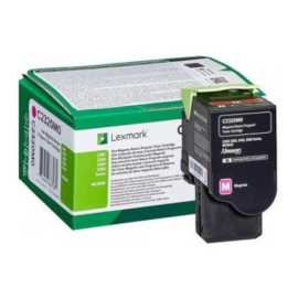Lexmark C2320M0 purpurový (magenta) originálny toner.
Originálny toner = záruka priamo od výrobcu tlačiarne
100 % použitie v tlačiarni - bezproblémové fungovanie s vašou tlačiarňou
Použitím originálnej náplne predlžujete životnosť tlačiarne
Osvedčená špičková kvalita - vysoko kvalitná a spoľahlivá tlač originálnou tlačovou kazetou od prvej do poslednej stránky
Trvalé a profesionálne výsledky tlače - dlhodobá udržateľnosť tlače
Kratšia prodleva pri tlači stránok
Garancia Vašej spokojnosti s použitím našej originálnej náplne
Zabezpečujeme bezplatnú recykláciu originálnych náplní
Zlyhanie náplne v menej ako 1% prípadov
Jednoduchá a rýchla výmena náplne

Kód výrobcu: C2320M0