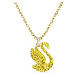 Swarovski Nežný pozlátený náhrdelník s Labutou Iconic Swan 5647553.