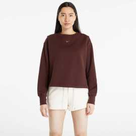 Mikina Nike Sportswear Modern Fleece Women's Oversized French Terry Crewneck Sweatshirt Earth/ Plum Eclipse L.