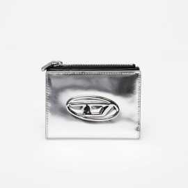 Peňaženka Diesel Bi-Fold Zip Wallet Silver Universal.