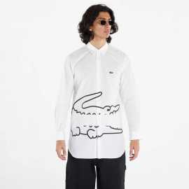 Košeľa Comme des Garçons SHIRT x LACOSTE Mens Shirt Woven Woven White L.