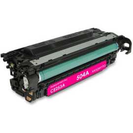 Kompatibilný toner s HP 504A CE253A purpurový (magenta).
Nižšia cena kompatibilnej náplne pre tlačiarne HP v porovnaní s originálnou náplňou, ušetríte až 80% nákladov na tlač.


Tonerová kazeta pre tlačiarne HP vytlačí rovnaký počet strán ako originál pri zachovaní rovnakej kvality – ostré rysy, sýte farby.


Záruka Vašej spokojnosti.


Každý toner prechádza pri výrobe prísnou kontrolou kvality a je plne kompatibilný s vašou tlačiarňou.


Overené našimi klientmi z ČR aj z Európskej únie.


Kompatibilné tonery HP spĺňajú normu STMC, čo je celosvetovo uznávaná norma testovania kvality tlače a počtu vytlačených strán tonerovej kazety.


Naši dodávatelia sú preverení rokmi skúseností a vyrábajú produkty podľa normy ISO 9001 a ISO 14001.

 Existuje mnoho výrobcov kompatibilných náplní, ale kvalita môže byť odlišná.