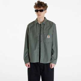 Košeľa Carhartt WIP Hayworth Shirt Jacket UNISEX Dollar Green Rinsed XS.