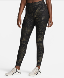 Nike One-Women's Mid-Rise Printed Leggings XS.