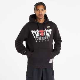 Mikina Mitchell & Ness NBA Retrodome Hoodie Chicago Bulls Black XL.