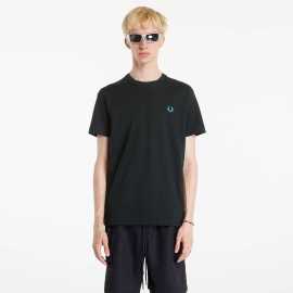 Tričko FRED PERRY Crew Neck T-Shirt Night Green/ Ocean M.