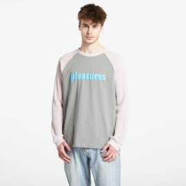 Tričko PLEASURES Intercourse Raglan Long Sleeve Grey M.