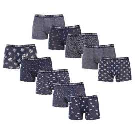 10PACK pánske boxerky Lee Cooper viacfarebné (LCUBOX10P2-1946718) XL, trenky.
Doprajte si výnimočné pohodlie a moderný dizajn s týmito pánskymi boxerkami od obľúbenej značky Lee Cooper.
Kvalitný materiál, ktorý vás nesklame
Boxerky Lee Cooper sú vyrobené z prvotriednej zmesi bavlny a elastanu, ktorá zaručuje mäkkosť, priedušnosť a zároveň pružnosť.
Jednoduchý dizajn, moderný vzhľad a nekonečné pohodlie
Tieto boxerky sa môžu pochváliť originálnym dizajnom.
Prečo si obľúbite boxerky Lee Cooper?

Pohodlie a kvalita: Vysokokvalitná zmes bavlny a elastanu pre celodenné pohodlie.


Všestrannosť: Ideálne na každodenné nosenie, šport a voľnočasové aktivity.


Štýlový detail: Tkaná guma s logom Lee Cooper dodáva moderný vzhľad.

Lee Cooper vyrába kvalitnú spodnú bielizeň už viac ako 100 rokov.
Pánske boxerky a ďalšiu spodnú bielizeň najvyššej kvality nájdete u značky Lee Cooper, ktorá je obľúbená u zákazníkov na celom svete.
Ako sa starať o svoje nové boxerky

Pranie: Na zachovanie farby a kvality materiálu odporúčame boxerky prať pri teplote 40 °C.


Sušenie: Pre dlhšiu životnosť bielizne neodporúčame používať sušičku.


Žehlenie: Boxerky môžete žehliť pri nízkej teplote vhodnej pre bavlnu.

Tip: Nájsť ten správny kus spodnej bielizne, ktorý vám dokonale padne, môže byť náročné.