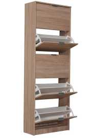 Výklopný botník 5-dvierkový vincent - dub sonoma.

 

Dizajn botníku je v modernom dekore dub sonoma a je vybavený plastovými úchytkami.

 

Všetky botníky patriaci do kolekcie Vincent nájdete nižšie v súvisiacich produktoch.