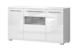 Komoda s presklením tiana - biela.

 

 

Okrem perfektného dizajnu oceníte aj kvalitné vybavenie komody.

 

 

Rozmery komody Tiana sú 150x85x45cm (š, v, h).

 

 

Všetky produkty z kolekcie Tiana nájdete nižšie v súvisiacom tovare.
