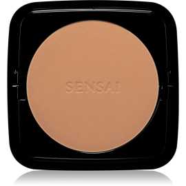 Sensai Total Finish púdrový make-up náhradná náplň odtieň TF205 Topaz Beige 11 g.
   Zakryje nedokonalosti, zjednotí tón pleti, vytvorí zamatový finiš a ochráni tvár pred slnečnými lúčmi.
   Ide o náhradnú náplň, ktorú ľahko vložíte do kazety.
   Vlastnosti: 
   
    náhradná náplň do kazety na púdrový make-up 
    kryje drobné nedokonalosti a zjednocuje tón pleti 
    zmatňuje pleť a zabraňuje nežiaducemu lesku 
    vytvára matný finiš a zanecháva pleť hebkú 
    poskytuje pleti ochranu pred slnkom 
    na tvári vyzerá prirodzene 
    dlhá výdrž 
   
   Zloženie: 
   
    SPF 10 – chráni pleť pred škodlivým slnečným žiarením 
   
   Ako aplikovať: Pomocou labutienky alebo štetca naneste púdrový make-up na tvár.