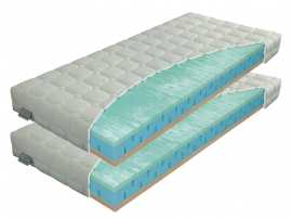 Prírodný matrac 1 + 1 zdarma partner biogreen 24 - výber rozmeru.

Jadro matraca: BIOGREEN – príroda a technológie v dokonalej harmónii
BIOGREEN pena je srdcom nášho matraca.
Navyše vďaka mramorovej štruktúre BIOGREEN peny bude každá noc ako na obláčiku.
3.
Spodná vrstva matraca je tvorená kvalitnou penou ELIOCELL, ktorá:
Kopíruje tvar vášho tela pre maximálne pohodlie.

Matrac 1 + 1 zdarma - za cenu jedného matraca dostanete dva.

 

Pri výbere matraca zakliknite požadovaný rozmer.

 

U matrací širších 160cm, a také matrací všech atypických rozměrů, jsme nuceni požadovat od zákazníka zálohu ve výši 20% z ceny.