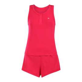 Ženska pidžama Tommy Hilfiger ružičasta (UW0UW05890 TLI) L.
Tražite udobnu kratku žensku pidžamu?
    
Pidžama se sastoji od majice bez rukava na tanke naramenice i hlačica, korištena guma je ugodna i nigdje ne steže, izrađena je od ugodnog materijala i klasičnog je kroja.
    
Saznajte više u klasičnim informacijama o proizvodu u nastavku.