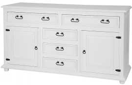 Rustikálna komoda masiv com 19 - k01 svetlá borovica.

 

Aj tento sedliacky nábytok je ručne vyrábaný a pri jeho výrobe je kladený veľký dôraz na detailné spracovanie. Kovanie je ozdobené umeleckou patinou, vďaka ktorej je originálny.

 

Z dôvodu výroby sedliackeho nábytku na zákazku, sme nútení požadovať od zákazníka zálohu v minimálnej výške 500 - 1000 Kč podľa hodnoty nábytku.