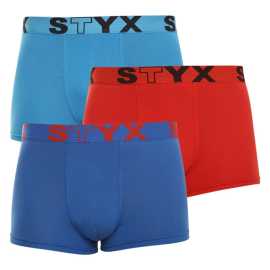 3PACK pánske boxerky Styx športová guma viacfarebné (G9676964) XL, trenky.
Boxerky Styx sú skvelou voľbou, ak máte radi pohodlné a kvalitné pánske spodné prádlo.
Boxerky Styx s prívlastkom 