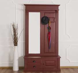 Predsieňová stena so zrkadlom gaia 10 - svetlá patina - p004 + p150a.

 

Obuv si môžete uschovať do uzavretej skrinky a svoje doplnky či prezuvky do dvoch pojazdných zásuviek.

 

Farba uvedená vo vzorkovníku sa môže ľahko líšiť oproti fotografii výrobku.

 

Rozmery predsieňovej steny so zrkadlom GAIA 10 sú 121x210x41cm (š, v, h).

 

Ďalšie produkty prírodnej kolekcie GAIA nájdete nižšie v súvisiacich produktoch.

 


Z dôvodov výroby sedliackeho nábytku na zákazku, sme nútení požadovať od zákazníka zálohu v minimálnej výške 30% z ceny nábytku.