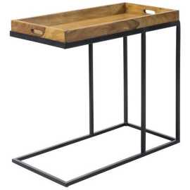 MID.YOU PRÍRUČNÝ STOLÍK, indický palisander, farba indického palisandra.