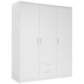 Xora SKRIŇA S OTOČNÝMI DVERAMI, biela, 157/194/54 cm.