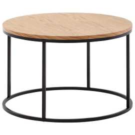 MID.YOU KONFERENČNÝ STOLÍK, hnedá, kompozitné drevo, 70/70/45 cm.