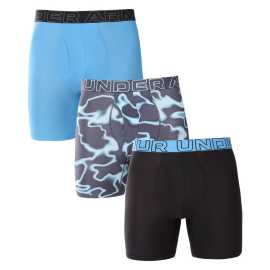 3PACK pánske boxerky Under Armour viacfarebné (1383885 494) M, trenky.
Pripravte sa na maximálne pohodlie pri každom pohybe.
Funkčný materiál, ktorý vás udrží v suchu
Boxerky Under Armour sú vyrobené zo zmesi polyesteru a elastanu.
Moderný dizajn a pohodlný strih pre každú príležitosť
Boxerky Under Armour kombinujú štýlový dizajn a športový vzhľad.
Prečo vyskúšať boxerky Under Armour

Rýchloschnúci materiál, ktorý odvádza pot, ideálny pre šport.
Dlhšie nohavice a ergonomický strih pre dokonalé pohodlie.
Vyšívaná guma s logom Under Armour – štýl a funkčnosť v jednom.

Spodná bielizeň Under Armour pre aktívny životný štýl
Značku Under Armour založil bývalý americký futbalista Kevin Plank, ktorý nebol spokojný so svojím športovým oblečením, ktoré sa ľahko spotilo a rozhodne nevoňalo príjemne.
Ako sa starať o boxerky Under Armour
Aby vaše obľúbené boxerky zostali dlho v perfektnom stave, odporúčame dodržiavať tieto pokyny na údržbu.

Pranie: Práť pri 30 °C, ideálne naruby.
Sušenie: Nesušte v sušičke.
Žehlenie: Nežehlite.

 
Tip: Nájdenie správneho kusu spodnej bielizne, ktorý vám perfektne sedí, môže byť niekedy náročné.