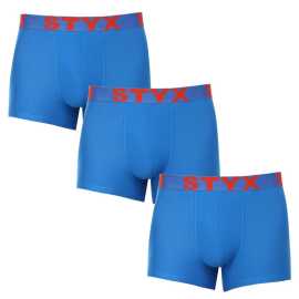 3PACK pánske boxerky Styx športová guma modré (3G1167) XXL, trenky.
Boxerky Styx sú skvelou voľbou, ak máte radi pohodlné a kvalitné pánske spodné prádlo.
Boxerky Styx s prívlastkom 