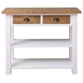 Konzolový stôl dusty 131 - biela/hnedá.

 

Konferenčný stolík z poctivého borovicového dreva sa hodí ako do rustikálnej tak aj do modernej obývacej izby.

 

Masívny stolík obsahuje 2 zásuvky a 2 odkladacie police.

 

Rozmery konzolového stolíka Dusty 141 sú 110x89x45cm (š, v, h).

 

Na prehliadnutie ďalších masívnych kúskov nábytku od tohto výrobcu kliknite TU.

 

Farba na fotografii sa môže ľahko líšiť oproti reálnemu výrobku. Príčinnou môže byť zobrazovanie farieb monitora či rôzne nasvietenie výrobkov pri fotení.

 


Z dôvodov výroby masivného nábytku na zákazku, sme nútení požadovať od zákazníka zálohu v minimálnej výške 30% z ceny nábytku.