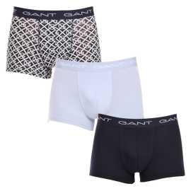 3PACK Herren Klassische Boxershorts Gant mehrfarbig (902333013-433) 3XL.
Setzen Sie auf Komfort und einen zeitlosen Look mit den Herren-Boxershorts von GANT in einer zeitlosen Farbkombination.
Hochwertiges Material für täglichen Komfort
Die Boxershorts sind aus einer hochwertigen Baumwoll-Elastan-Mischung gefertigt.
Modernes Design für die Arbeit und das Date am Abend
Das schlichte Design wird durch einen Bund mit dem GANT-Logo ergänzt, der weich ist und nicht drückt.
Warum Sie unbedingt GANT Boxershorts ausprobieren sollten

Hochwertiges Material und bequeme Passform: Weiche Baumwolle mit Elastan sorgt für Komfort und eine gute Passform.
Elegantes, minimalistisches Design: Das klassische Farbschema und der Logogummi wirken elegant und modern.
Vielseitig einsetzbar: Ideal für Alltag, Arbeit, Sport und Freizeit.

GANT Unterwäsche für stilvolle Männer
Seit 1949 ist die Marke GANT ein Synonym für präzise Verarbeitung und hochwertige Materialien.
Pflegehinweise für GANT Herren-Boxershorts
Damit Ihre Wäsche lange in gutem Zustand bleibt, empfehlen wir die folgenden Tipps.

Waschen: Der Stift hat eine Höchsttemperatur von 40 °C.
Trocknen: Sie können Ihre Boxershorts im Wäschetrockner trocknen - wir empfehlen, das Schonprogramm auf eine niedrigere Temperatur einzustellen.
Bügeln: Falls erforderlich, können Sie sie bei niedriger Temperatur bügeln, am besten von innen nach außen.

Tip: Es kann schwierig sein, die richtige Unterwäsche zu finden, die perfekt sitzt.