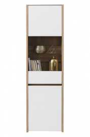 Vysoká vitrína embra - dub artisan/biely lesk.

 

Ak hľadáte nábytok, ktorý má dekor dreva a zároveň moderný dizajn, je kolekcia Embra výborným tipom.