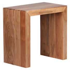 MID.YOU PRÍRUČNÝ STOLÍK, akácia, farba akácie.