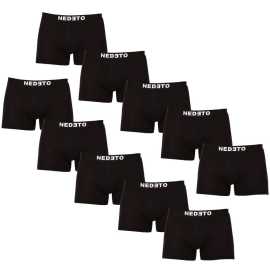 10PACK pánske boxerky Nedeto čierne (10NDTB001-brand) XXL, trenky.
Objav maximálne pohodlie a štýl s týmito pánskymi boxerkami značky Nedeto v univerzálnej čiernej farbe.
Príjemný materiál pre tvoj maximálny komfort
Boxerky Nedeto sú vyrobené z kvalitnej zmesi bavlny a elastanu.
Cenovo dostupný dizajn a štýl
Tieto čierne boxerky Nedeto majú jednoduchý, ale štýlový dizajn, ktorý sa perfektne hodí pre všetkých moderných mužov.
Prečo by boxerky Nedeto v tvojom šatníku nemali chýbať

Vhodné na každodenné nosenie aj šport: Ideálne ako do práce, tak na relaxáciu alebo pohybové aktivity.


Dlhšie nohavičky: Poskytujú väčšie pohodlie a podporu pri pohybe.


Kvalitná elastická guma: Boxerky pevne držia na svojom mieste a sú pohodlné po celý deň.


Skvelý pomer kvality a ceny: V balení získaš 10 kusov štýlových a pohodlných boxeriek.

Česká značka Nedeto vsádza na kvalitu
Boxerky Nedeto u nás nosíme všetci, vyrobili sme si ich totiž sami.
Ako sa starať o boxerky:

Pranie: Odporúčame prať na 40 ° C, čo je ideálna teplota na odstránenie nečistôt a udržanie kvality materiálu.


Žehlenie: Môžeš ich sušiť v sušičke, avšak na nízku teplotu, aby nedošlo k poškodeniu elastanu alebo zmršteniu tkaniny.


Sušička: Pokiaľ je treba, môžeš boxerky žehliť na nízku teplotu vhodnú pre bavlnu.