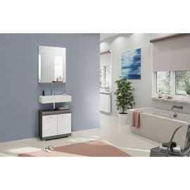 MID.YOU KÚPEĽŇA biela s vysokým leskom.