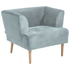 Hom`in KRESLO, textil, mätovozelená.