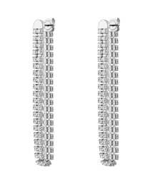 Brosway Oslnivé dlhé náušnice s kubickými zirkónmi Desidery BEIE029.