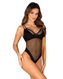 Dámske Body Obsessive čierne (Nesari teddy) M/L.
Každé body Obsessive je originálne a precízne ušité tak, aby vyzdvihlo všetky prednosti a potešilo tak nositeľku, ako aj jej náprotivok.