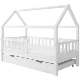 MID.YOU DOMČEKOVÁ POSTEĽ, 80/160 cm biela.