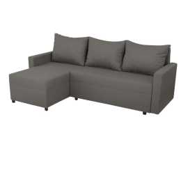 Ti'me SEDACIA SÚPRAVA, textil, sivá, svetlohnedá.