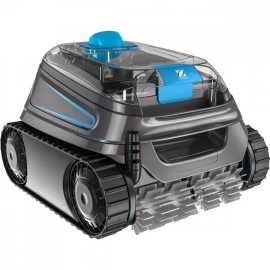 Zodiac CNX 50 iQ - Bazénový vysávač.

Automatický bazénový vysávač Zodiac CNX 50 iQ je vhodný pre bazény s rozmermi 12 x 6 m.




	2 čistiace cykly - iba dno/dno, steny a vodná hladina
	Ovládanie prostredníctvom mobilnej aplikácie iAquaLink
	Otočná šnúra proti zamotaniu
	Predprogramované ovládanie
	Dvojitá filtrácia 150 µm a 60 µm
	Ochrana proti zamotaniu kábla
	Cyklónové odsávanie
	Systém remeňového pohonu
	Ľahko vyberateľný filtračný kôš
	Balenie obsahuje prepravný vozík


Video predstavenie bazénového vysávača Zodiac CNX 50 iQ



Pre aké typy bazénov?


	Do 12 x 6 m
	Vnútrozemské a nadzemné bazény
	Všetky tvary
	Vystužené PVC, lakovaný betón, obkladané, s polyesterovým plášťom atď.
	S pevnými stenami
	S rovným dnom, miernym sklonom, zloženým sklonom, kosoštvorcovým tvarom




Pohodlné používanie

Filter s prístupom cez čistiaci systém a priehľadné okienko zabezpečujú skutočné pohodlie pri každodennom používaní.



Cyklónový výkon

Patentované cyklónové sanie je výkonné a konštantné.



Optimalizovaný pohyb

Vďaka zabudovaným inteligentným senzorom a exkluzívnej koncepcii ponúka skvelé pokrytie bazéna a neobmedzený optimalizovaný pohyb.



Vyberte si cyklus, ktorý potrebujete

Automatický bazénový vysávač Zodiac CNX 50 iQ má 2 naprogramované cykly.


	Čistí iba dno.
	Čistí dno, steny a líniu vodnej hladiny.


Kefy ľahko drhnú väčšie aj menšie nečistoty.

Prepravný vozík

S kúpou tohto bazénového vysávača získate aj praktický prepravný vozík.



Otočné koliesko proti zamotaniu kábla

Otočné koliesko je otočné, ktoré zabraňuje zamotaniu kábla.



Jednoduchšie vyberanie z vody - zdvíhací systém

Ďalším z patentov spoločnosti Zodiac je systém Lift .