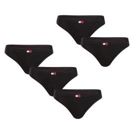 5PACK dámske tangá Tommy Hilfiger čierne (UW0UW05642 05M) S.
Tanga Tommy Hilfiger - top štýl, ktorý vás nadchne!  Pri ich nosení sa budete cítiť ako celebrita.