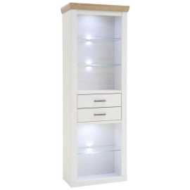 Livetastic REGÁL, farba duba, farba pínie, 73/210/40 cm.