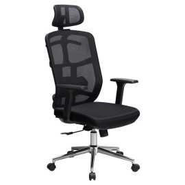 MID.YOU OTOČNÁ STOLIČKA, čierna.