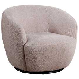 Carryhome KRESLO, textil, ružová.