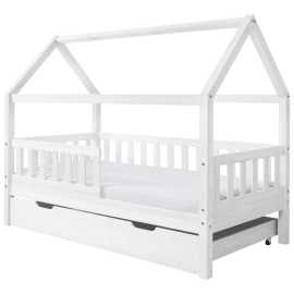 MID.YOU DOMČEKOVÁ POSTEĽ, 80/160 cm biela.