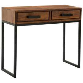 MID.YOU KONZOLOVÝ STOLÍK, indický palisander, farba indického palisandra, 90/35,5/76,5 cm.