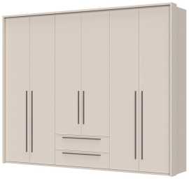 Šesťdverová šatníková skriňa so zásuvkami a rámom i baptiste - béžová.

 

Šesťdverová šatníková skriňa je opatrená plnými dvierkami.

 

Rozmery šesťdverovej šatníkovej skrine so zásuvkami a rámom I Baptiste sú 277x226x60cm (š, v, h).

 

Všetky produkty z kolekcie Baptiste nájdete nižšie v súvisiacich produktoch.