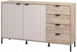 Široká komoda xaden - dub šedý/béžová.

 

Kombinovaná komoda je ideálnou voľbou pre všetkých, ktorí zháňajú praktický kus nábytku, ktorý nielen skvele poslúži, ale navyše bude vyzerať štýlovo.

 

Rozmery širokej komody Xaden sú 157x92,5x40cm (š, v, h).

 

Všetky produkty z kolekcie Xaden nájdete nižšie v súvisiacich produktoch.